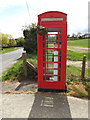 Telephone Box off the B1077 America Hill in IP6 9FA