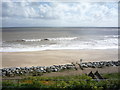 Beach and sea defences near Scratby in NR29 3QT