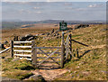 Gate on the Pennine Way in OL15 0LG