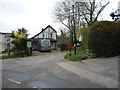 House and Elizabeth II postbox on Town Road, Fleggburgh in NR29 3AB