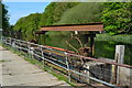 Sluice apparatus at Bickton Mill in SP6 2HA