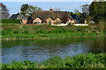 Thatched cottage beside the River Avon at Ibsley in BH24 3PR