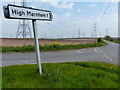 Hollowgate Lane leading to High Marnham in Marnham