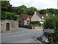 Tintern - the Catbrook road junction in NP16 6TE