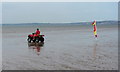 Coastguard on Aberavon Sands in SA12 6QW