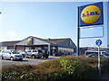 Lidl supermarket, Great Yarmouth in NR31 0AJ
