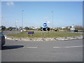 Roundabout on Pasteur Road (A1243) in Southtown and Cobholm Ward