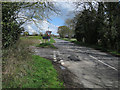 Junction with Bray's Lane in Rocklands