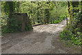 Chilworth Powder Mills entrance in GU4 8QW