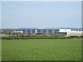 View towards Airbus, Broughton in CH5 3SW