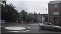 Roundabout on Heriot Road - Chertsey in KT16 9LP