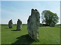Avebury - Some stones of the Southern Inner Circle in SN8 1RD