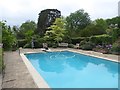 Swimming pool at Pashley Manor in TN5 7HE