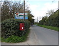 Elizabeth II postbox on Butt Lane, Burgh Castle in NR31 9PY