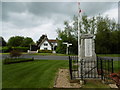 The setting of Henham War Memorial in CM22 6AN