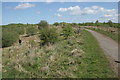 Path to the standing stones, Eglinton Country Park in KA11 2DW