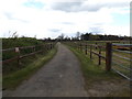Track at Claydon Hall in IP6 0EL