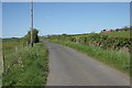 Minor road north of Stevenston in KA20 4DX