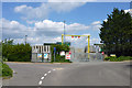 Exit from Lignacite works in Roydon & Lower Nazeing Ward
