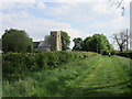 Track to All Saints church, Heapham in DN21 5PT
