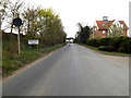 Entering Bamford on Paper Mill Lane in IP8 4DD