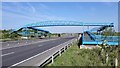 Footbridge over A428 for Hardwick in CB23 7XL