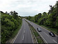 The A12 viewed from Stratford Road in CO7 6HW