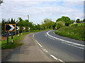 Bend on Holyfield Road (B194) in EN9 2EP