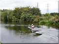 Kayaking on the River Lee Navigation in EN9 1BN