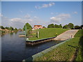 Slipway at Hubbert's Bridge on the South Forty Foot Drain in PE20 3QY