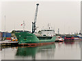 Container Ship Arklow Rogue Moored at Ellesmere Port in CH65 2AL