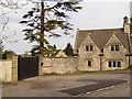 The lodge and gate for Ellenborough Park in GL52 3NT