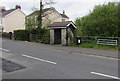 Station Road bus shelter, Ystradgynlais in SA9 1PL