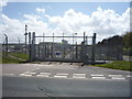 Entrance to  Bacton Gas Terminal in NR28 9TZ
