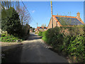Foulsham Road entering Hindolveston in NR20 5FA
