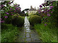 Path in the garden at St John's Jerusalem in DA4 9HH