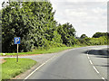 Entrance to Layby on the Eastbound A17 near to Sutterton Dowdyke in PE20 2LS