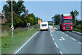 HGV Heading East on the A17 near to Fleet Hargate in PE12 8NY