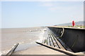 Slipway and Sea Wall at Rhyl in LL18 3TH