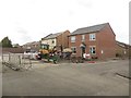 New housing estate, Cramlington Village in NE23 1EP