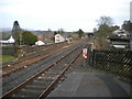Looking south from Lazonby & Kirkoswald station in Lazonby