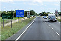 A17 Eastbound near to Walpole Cross Keys in PE34 4HB