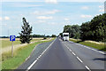 Layby on Eastbound A17 near to Terrington St Clement in PE34 4PL