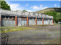 Disused garage building at Lochearnhead in FK19 8WX