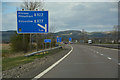 Perth & Kinross : The M90 Motorway in KY13 8DG