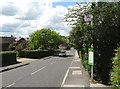 Bus stop on Wagstaff Lane, near Westdale Road in Jacksdale and Westwood