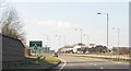 A131 approaching Queenborough Lane Roundabout in CM77 7YR