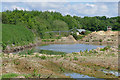 Manor Farm gravel pit near Yateley in RG40 3TS