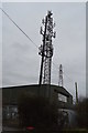 Telecom mast, Cowley Rd in CB4 0DS
