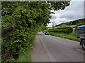 The footpath along side the A371, looking east in BA5 3PE